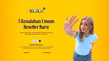 5 Kesalahan Umum Reseller Baru
