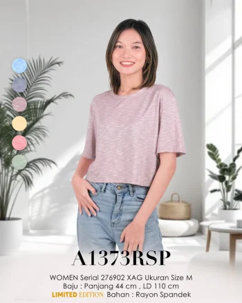 A1373RSP 276902 CROPTOP OVERSIZE POLOS 74.5