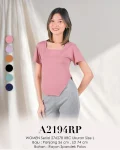 A2194RP 276278 CROP TOP LEHER & BAWAH KOTAK  98