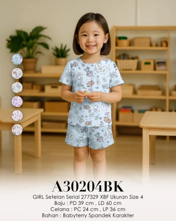 A30204BK 277329 KELINCI, BEAR, JAMUR 32.5