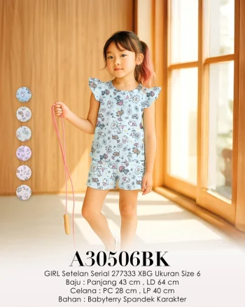 A30506BK 277333 KELINCI, BEAR, JAMUR 32.5