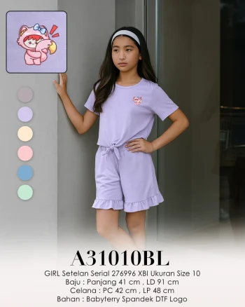 A31010BL 276996 GIRL KOSTUM RUBAH 25